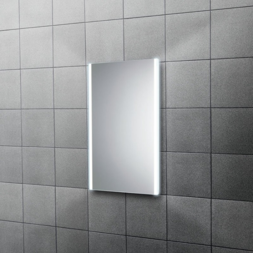 Close up product image of the HiB Beam 600mm LED Bathroom Mirror
