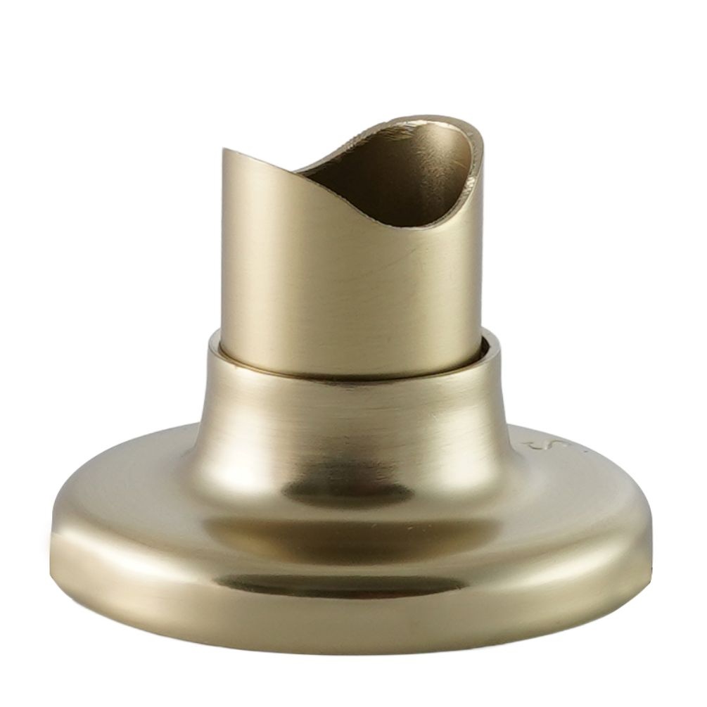 JTP Brushed Brass Thermostatic Element Wire Cover Cut Out