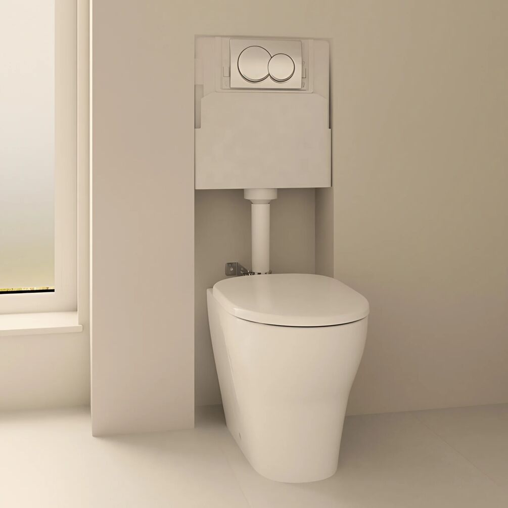 Geberit Selnova Back-to-Wall WC/Alpha Cistern Set | Sanctuary