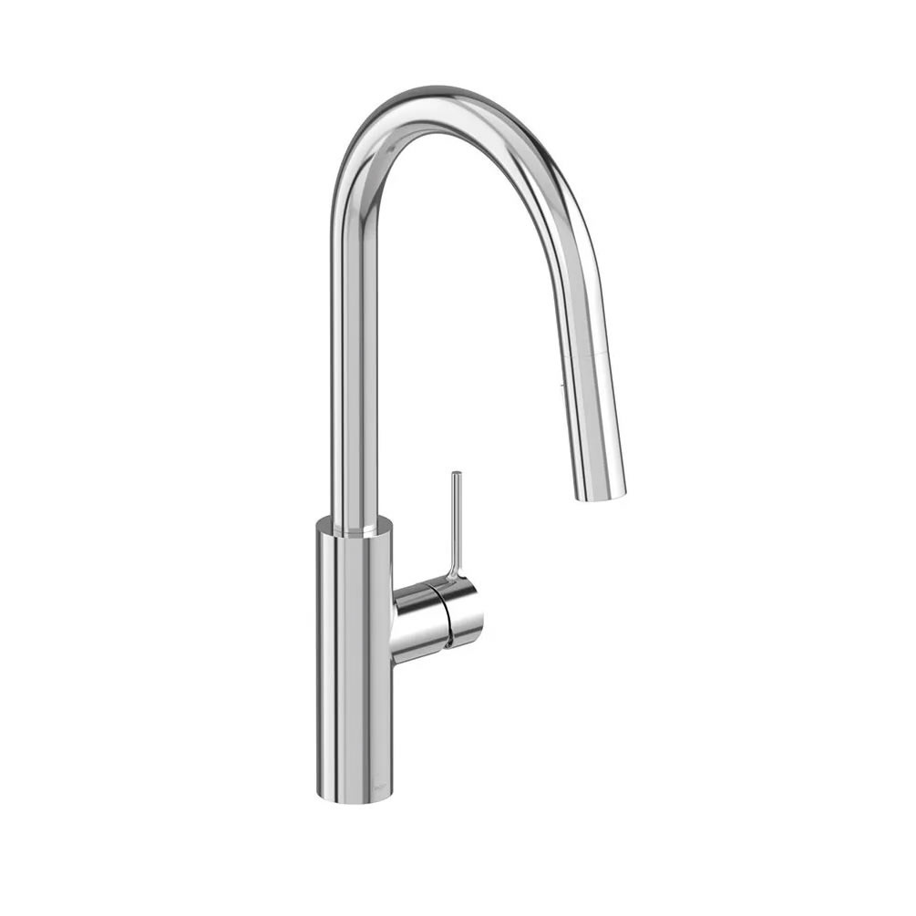 Vado Safari Chrome Kitchen Mixer With Pull Out Spout