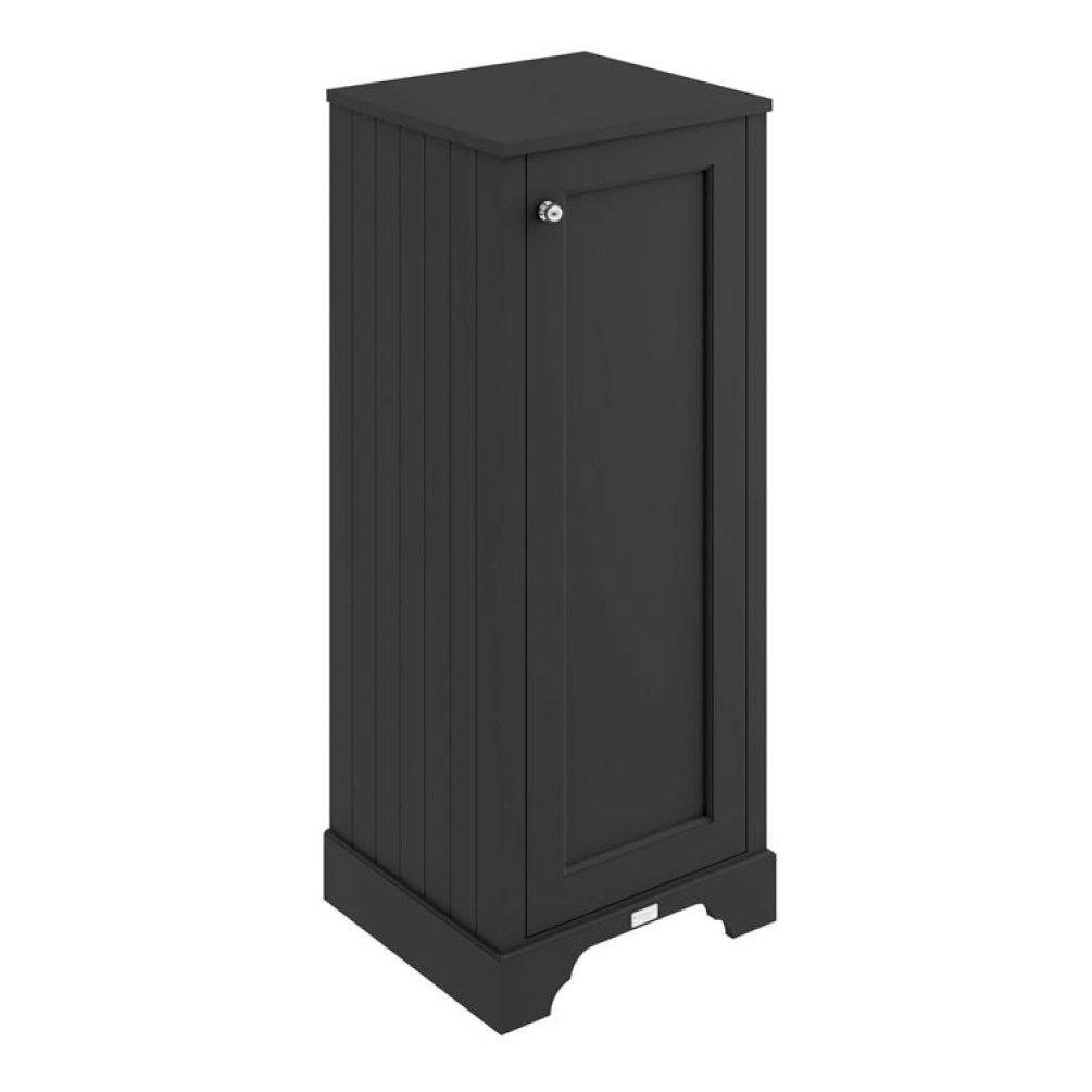 Bayswater 465mm Matt Black Tall Boy Cabinet