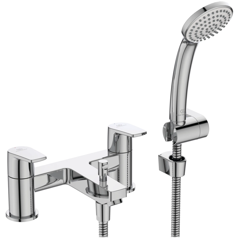 Cutout image of Ideal Standard Cerafine D Chrome Bath Shower Mixer Tap