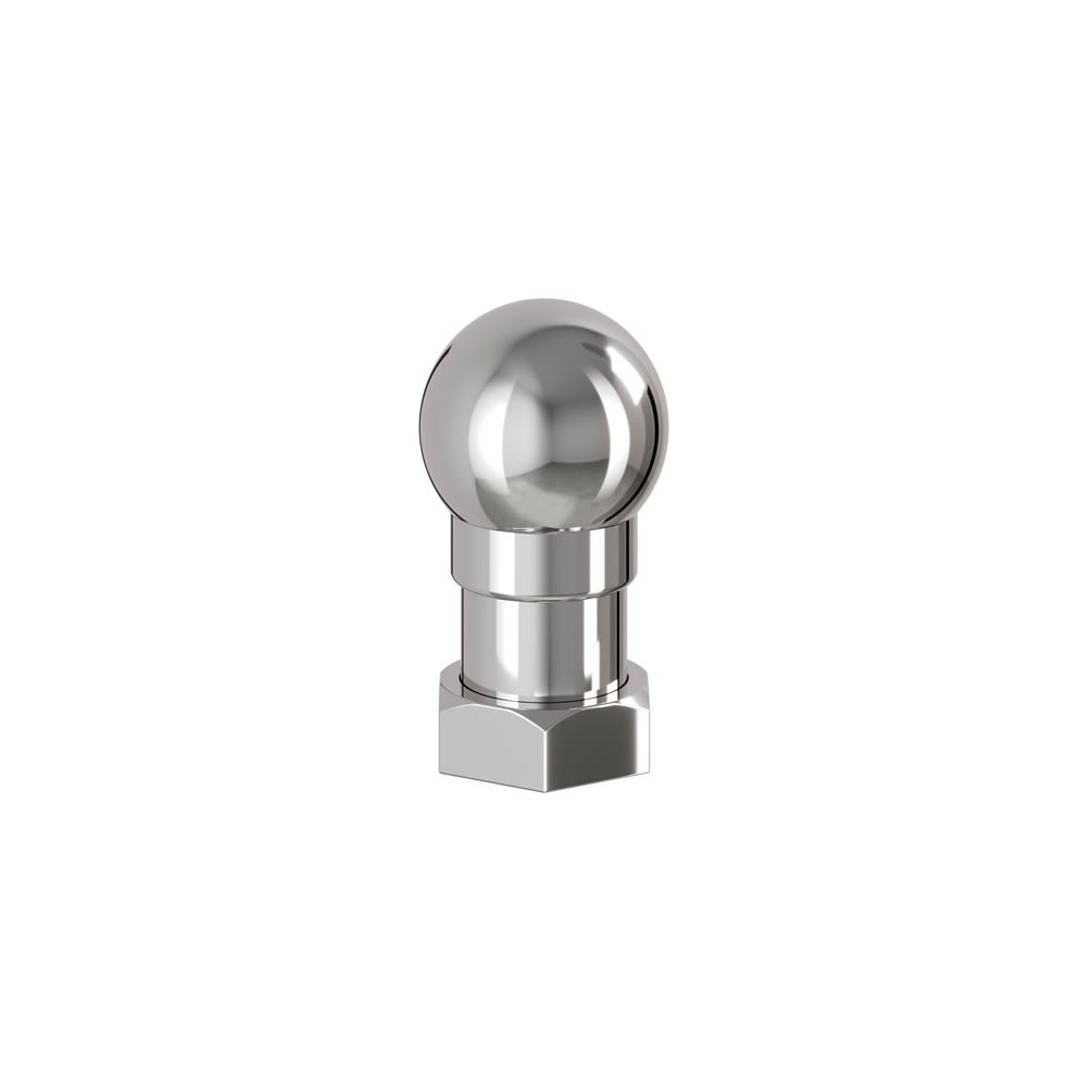 Cutout image of Cutout image of Burlington Classique Silver 1850 Finial
