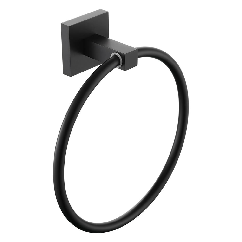 Heritage Oakham Black Towel Ring