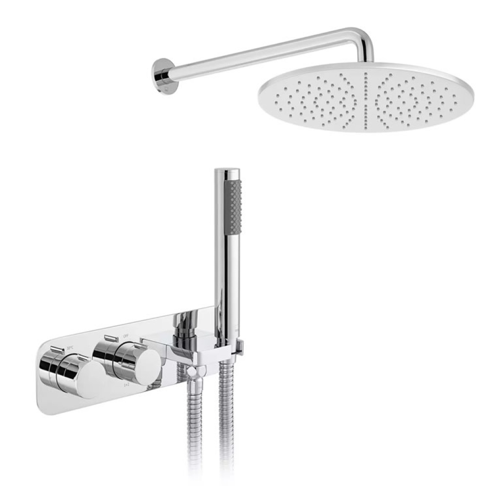 Cutout image of Vado Altitude 2 Outlet Thermostatic Shower Set