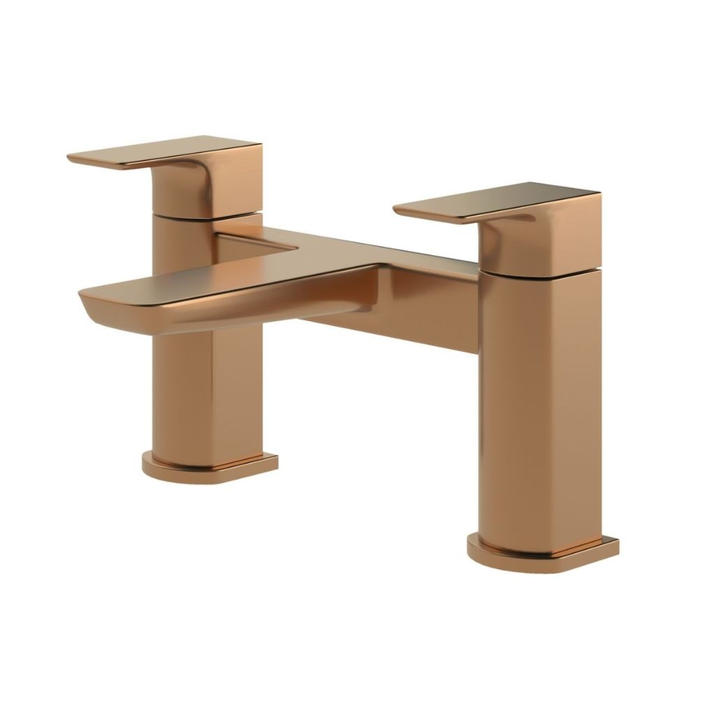 Apex Dorian Brushed Bronze Bath Filler Tap