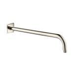 JTP Grosvenor Cross Nickel 400mm Shower Arm Cut Out
