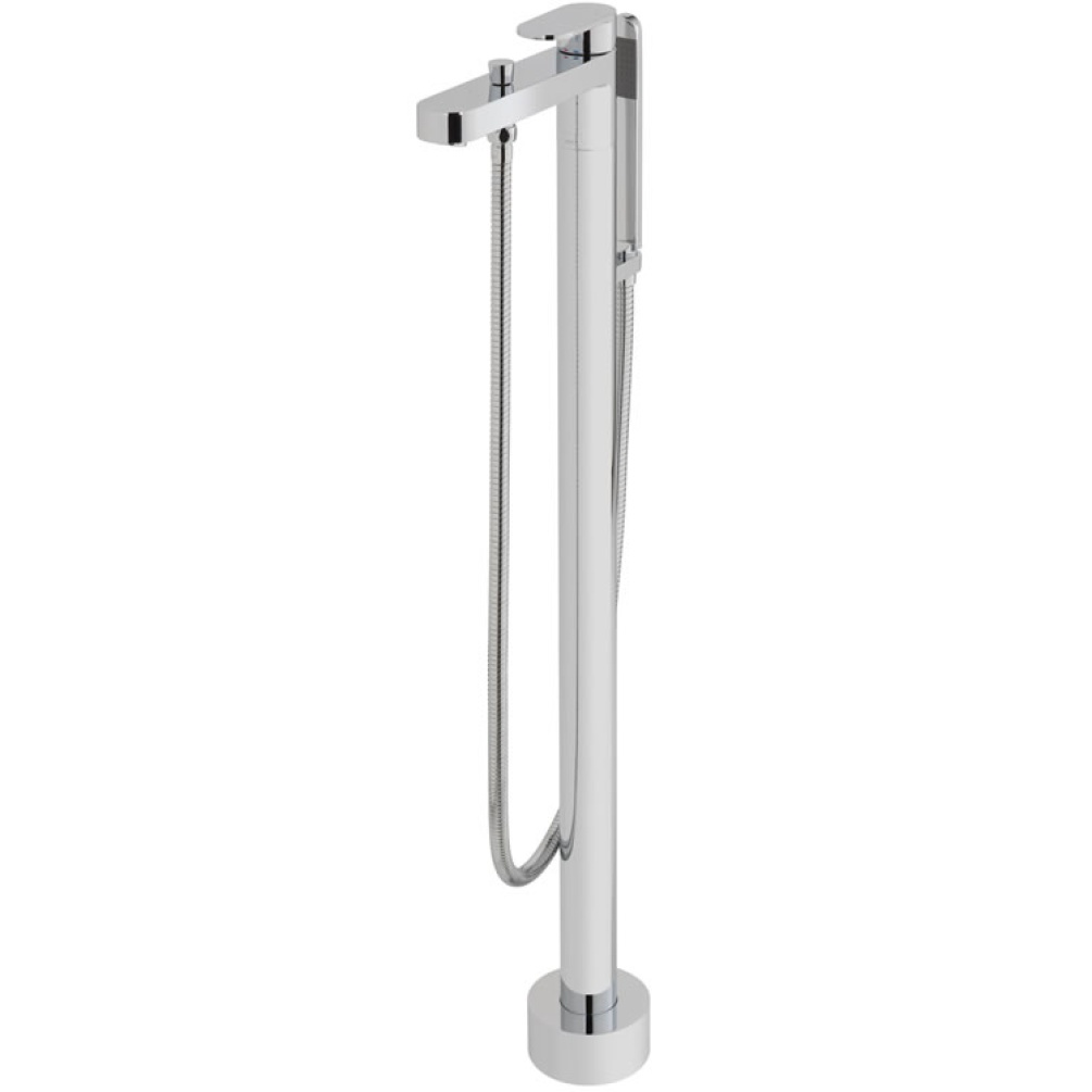 Vado Life Floorstanding Bath Shower Mixer with Shower Kit Image 1