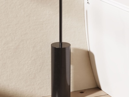 Lifestyle image of Crosswater 3ONE6 Slate Toilet Brush Holder