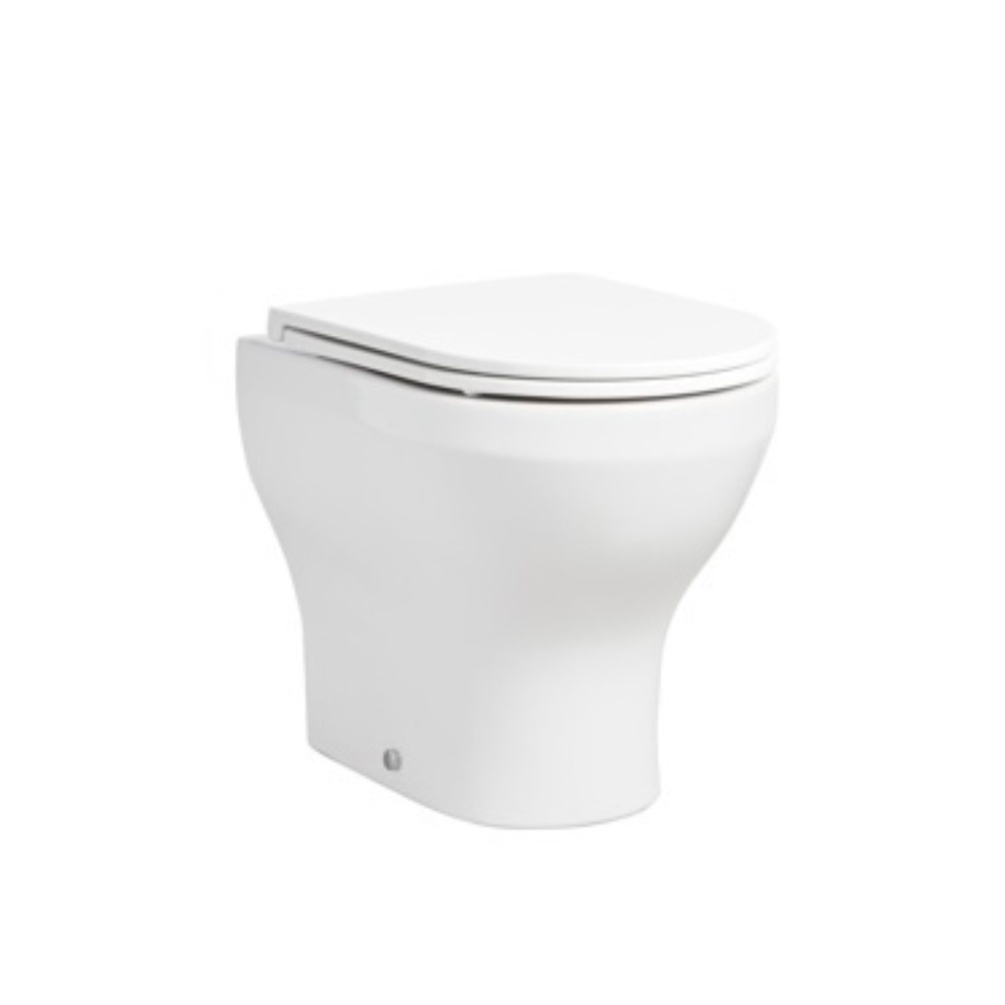 CO Tavistock Micra Evo Back to Wall Toilet with Slimline Sandwich Seat