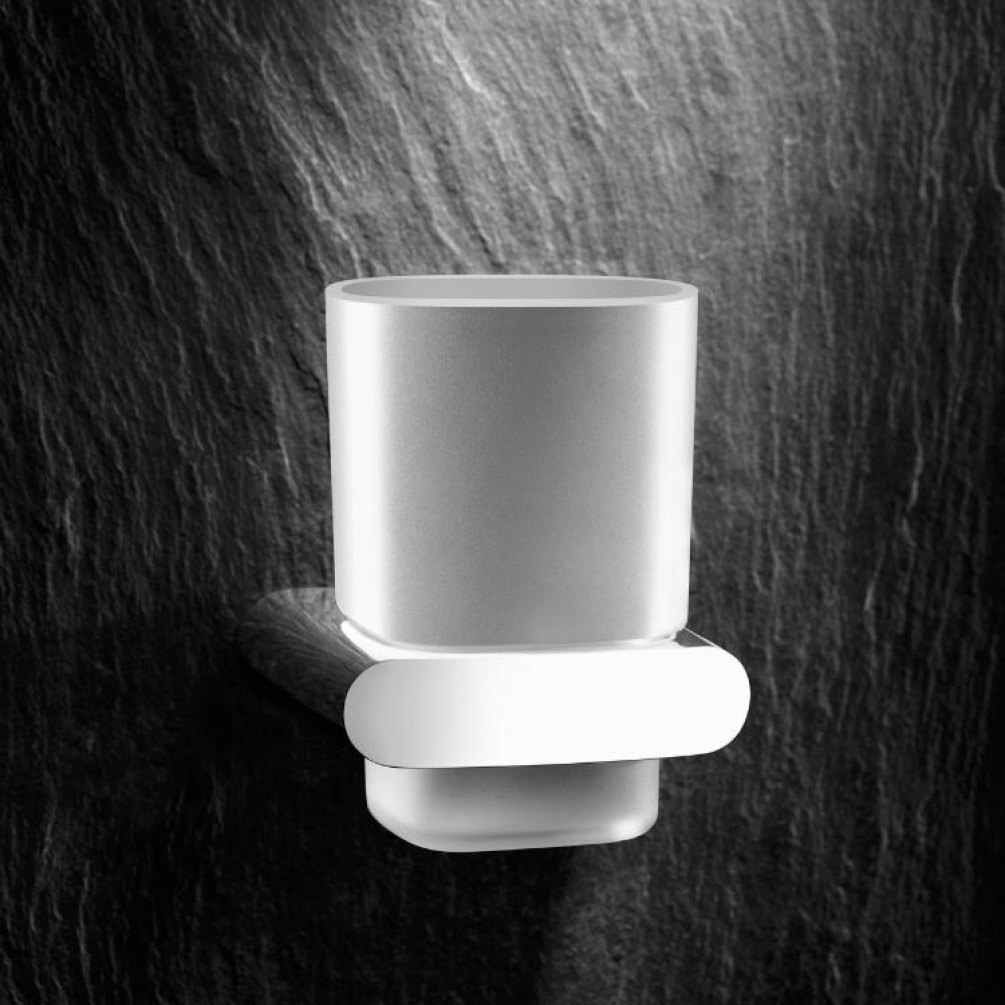 Product Lifestyle image of Keuco Elegance Chrome Tumbler Holder 11650 019000