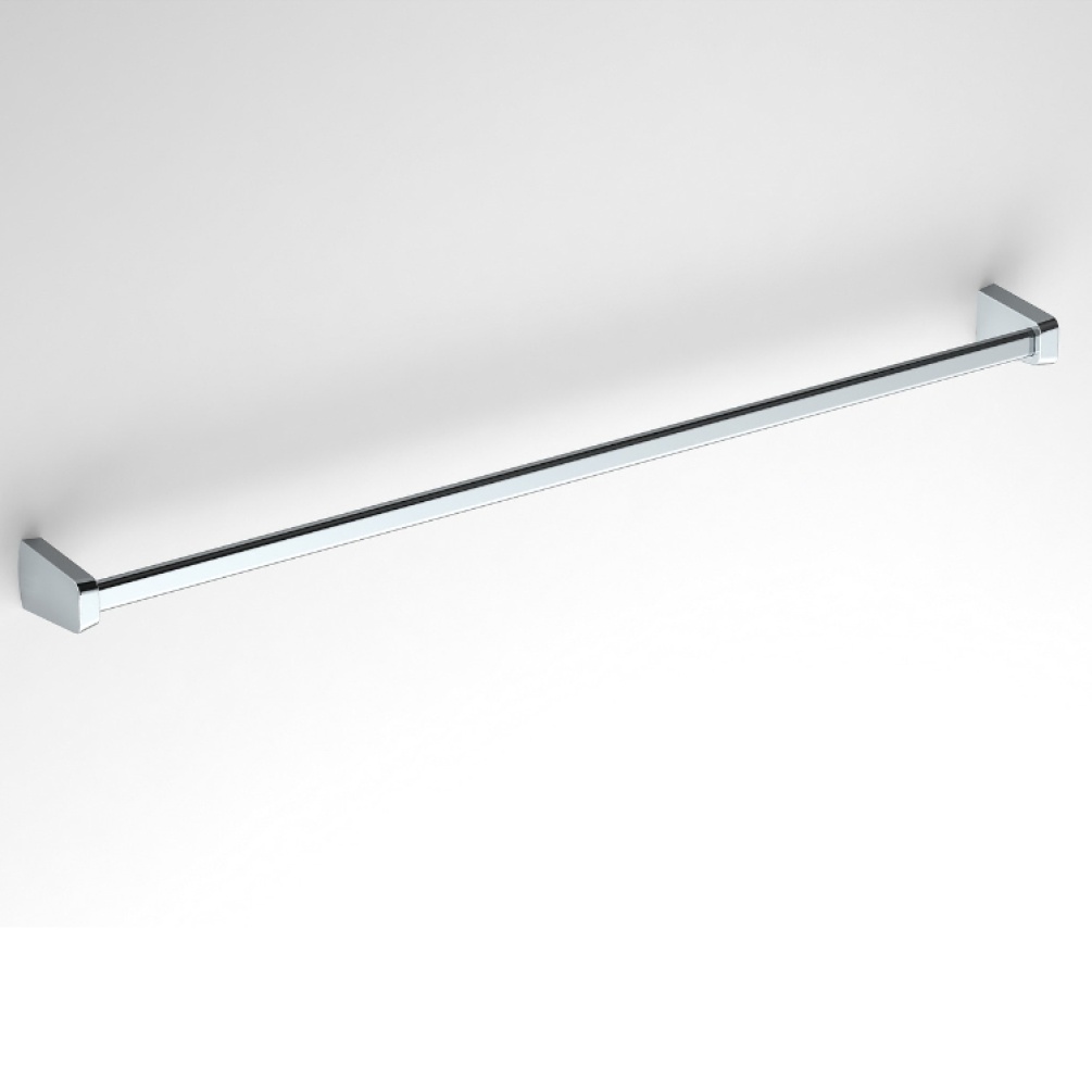 Close up product image of the Origins Living S6 Chrome 780mm Towel Rail