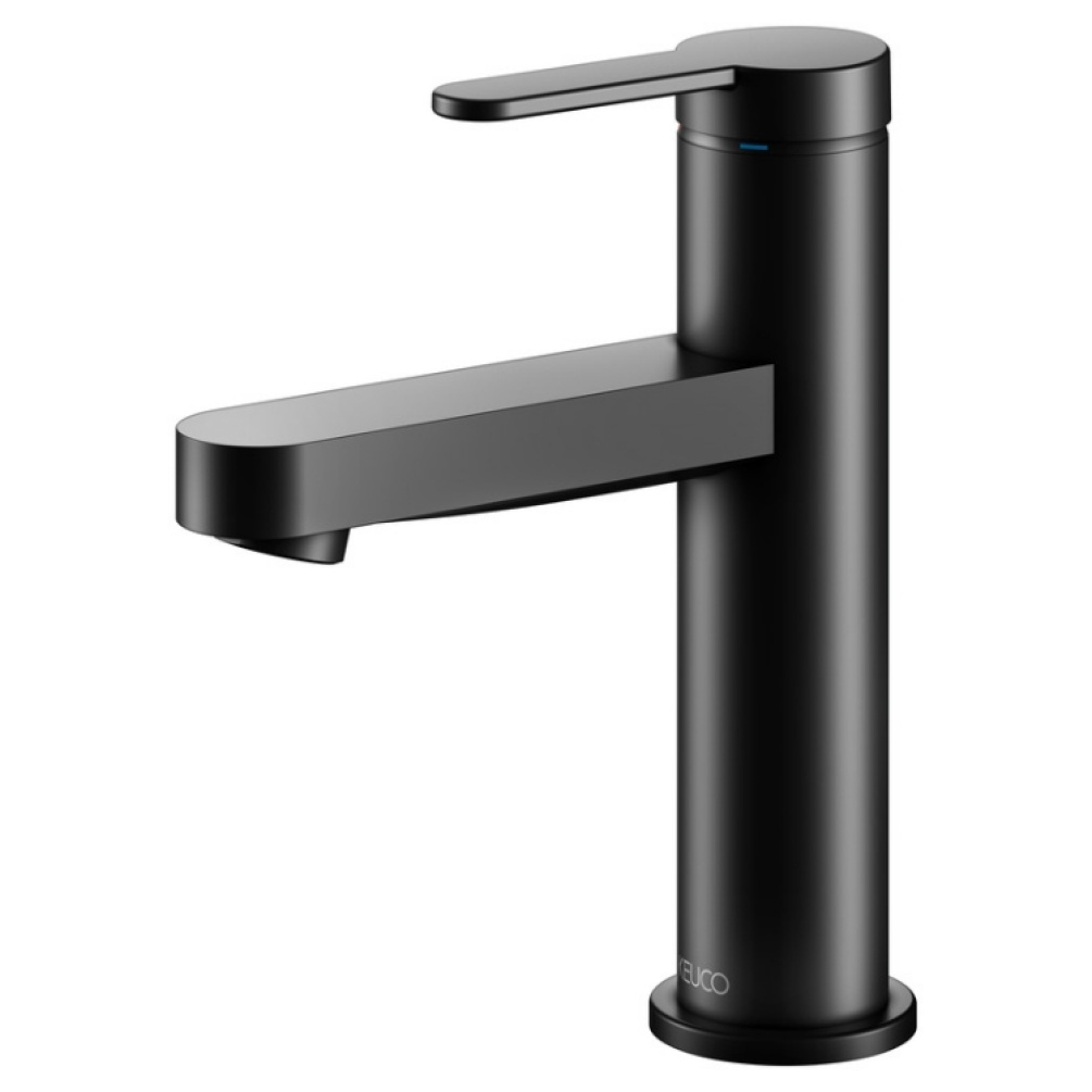 Product Cut out image of Keuco IXMO Flat Matt Black Single Lever Basin Mixer 100 59502 373100