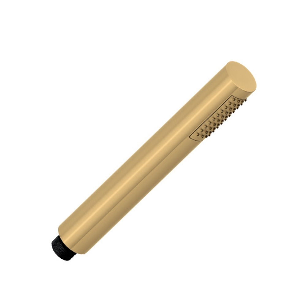 Product cut out image of the Abacus Emotion Brushed Brass Microphone Handshower TBTS-414-6502