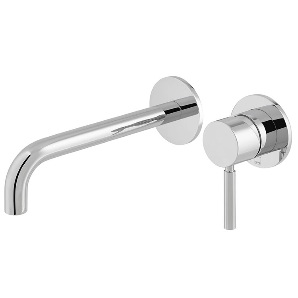 Cutout image of Vado Origins Slimline Wall-Mounted Basin Mixer.
