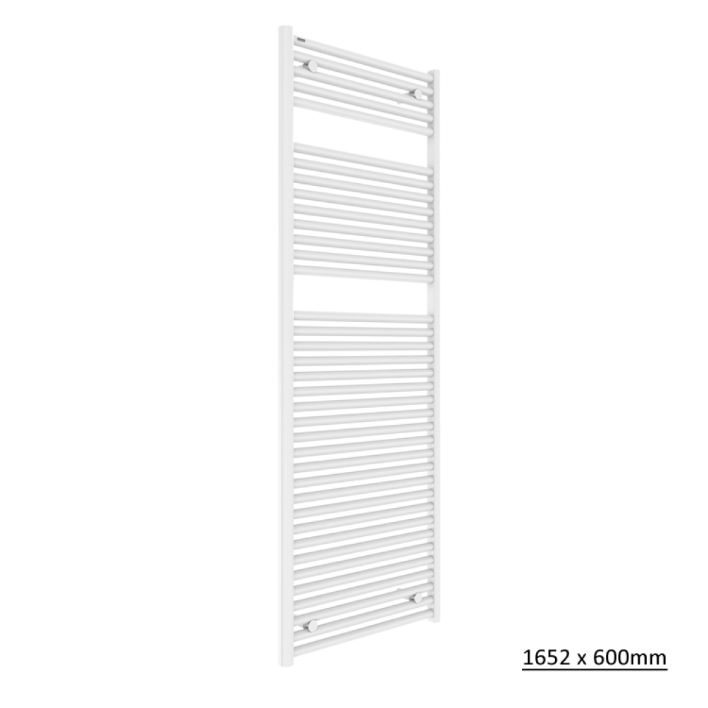 Photo of Tissino Hugo2 Mont Blanc Heated Towel Rail 1652 x 600mm Cutout