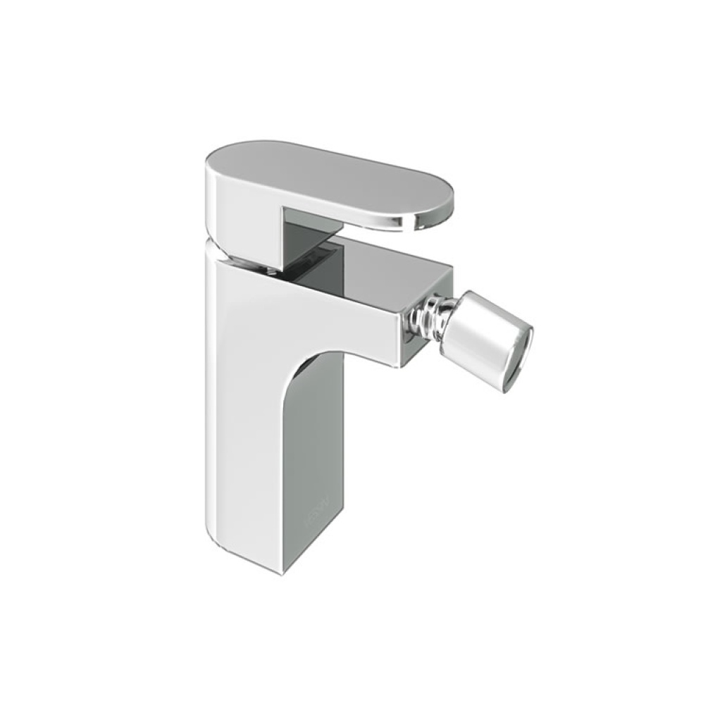 Product Cut out image of the Abacus Ki Chrome Mono Bidet Mixer