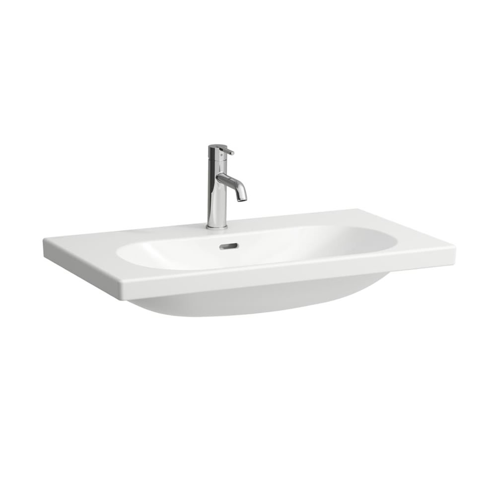 Cutout image of Laufen Lua 800mm Rectangular Wall-Hung Basin