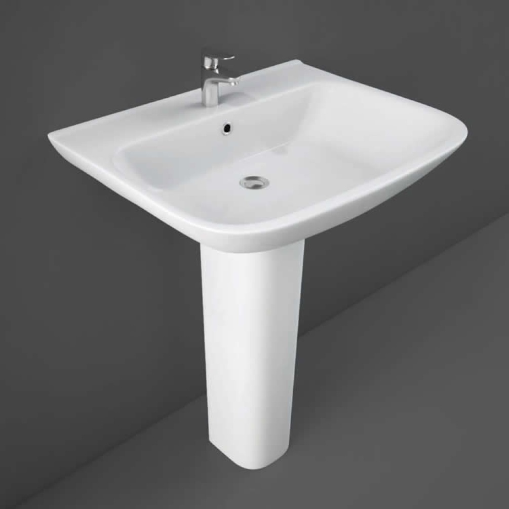Photo Of RAK Origin 650mm Basin & Full Pedestal