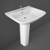 Photo Of RAK Origin 650mm Basin & Full Pedestal