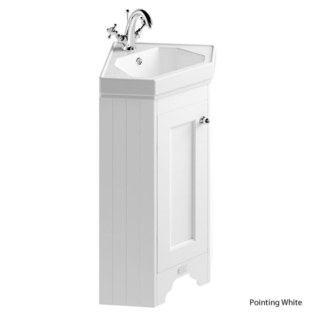 Photo of Bayswater Corner Cabinet in Pointing White