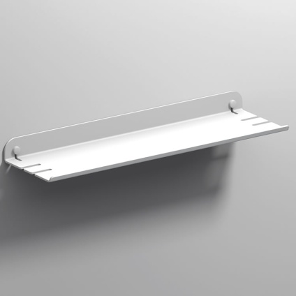 Cutout image of Origins Living Sonia Quick Shelf 45cm White.