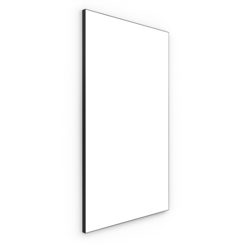 Product Cut out image of Origins Living Tate Black 1200mm Mirror on an angle
