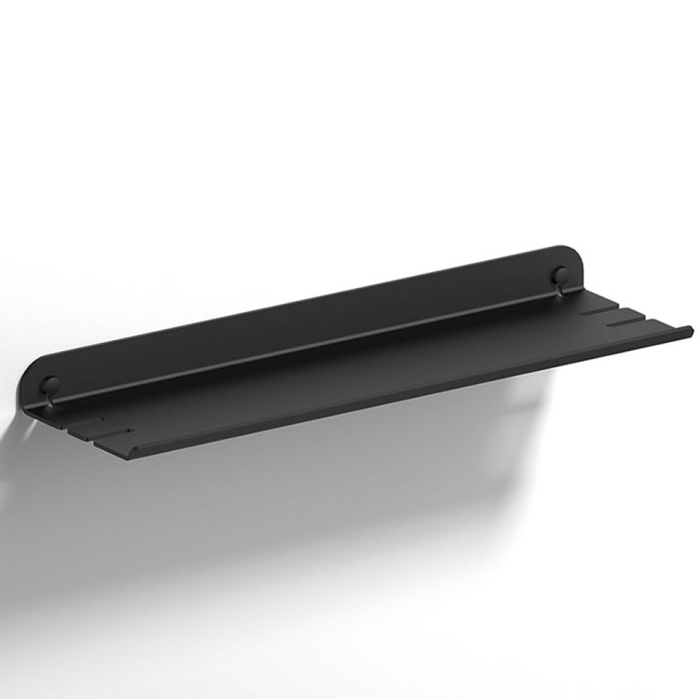 Cutout image of Origins Living Sonia Quick Shelf 45cm Black.