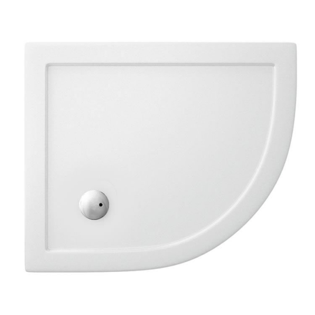 Zamori 35mm Offset Quadrant 900mm x 800mm Shower Tray - Image 1