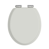 Heritage Chantilly Soft Close WC Seat With Chrome Hinges
