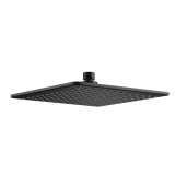 Photo of JTP Hix Matt Black 250mm Shower Head Cutout