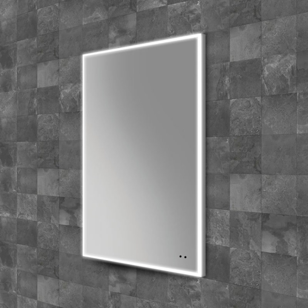 Close up product image of the HIB Air 400mm LED Bathroom Mirror