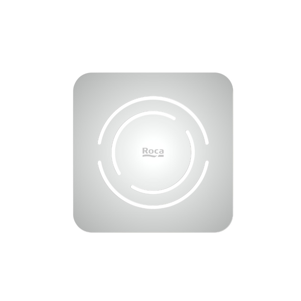 Cut out image of the Roca Twist Stainless Steel Colour Matched Drain Cover