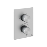 Crosswater 3ONE6 316 Stainless Steel Crossbox Two Outlet Multi Flow Shower Valve
