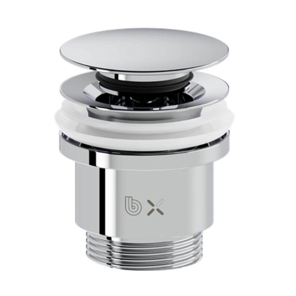 Cut out image of the Britton Chrome Universal Click Clack Basin Waste