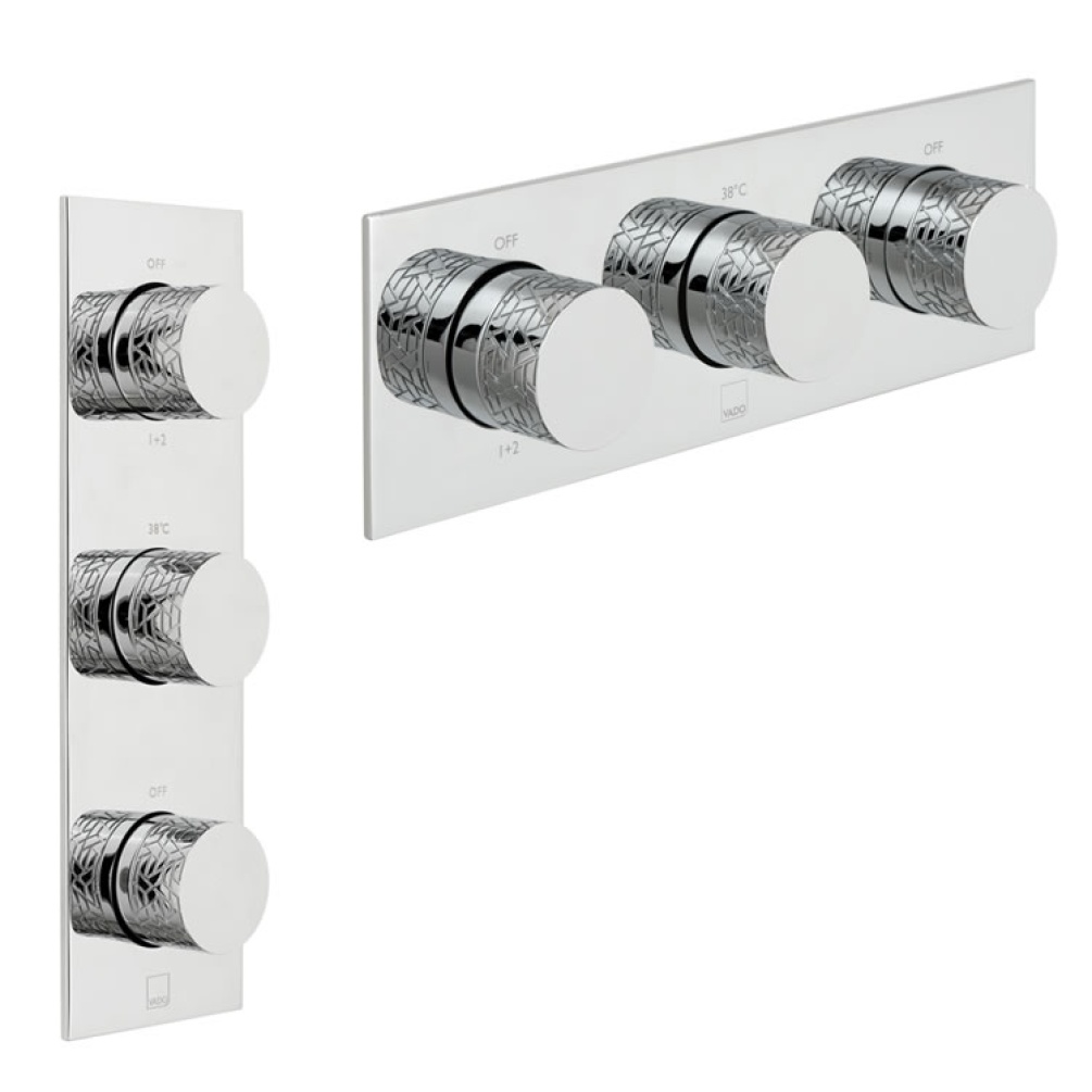 Photo of Vado Omika Three Outlet Thermostatic Shower Valve
