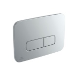 Cutout image of Ideal Standard Oleas Chrome M3 Mechanical Dual Flush Plate