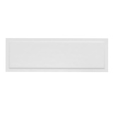 Product Cut out image of the Burlington Arundel Matt White Front Bath Panel