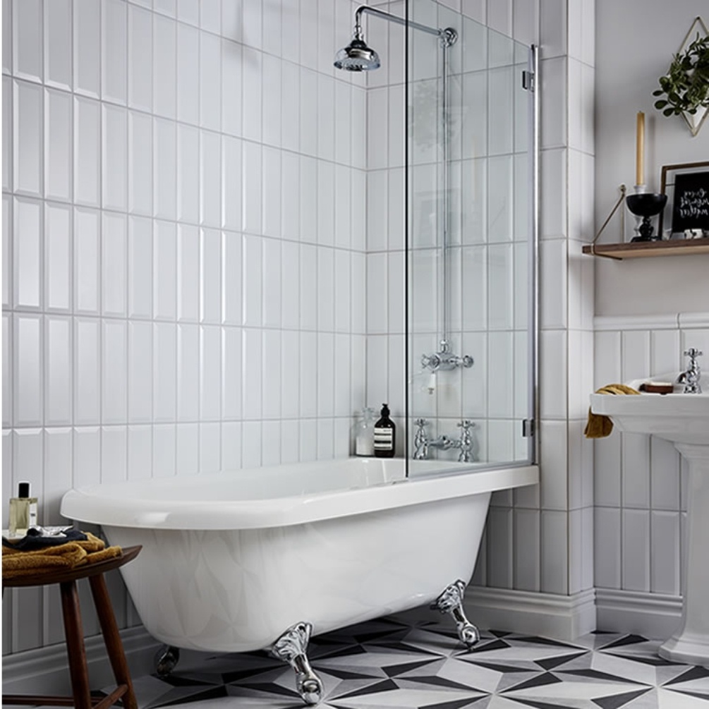 Heritage Tilbury Corner Freestanding Bath Right Hand