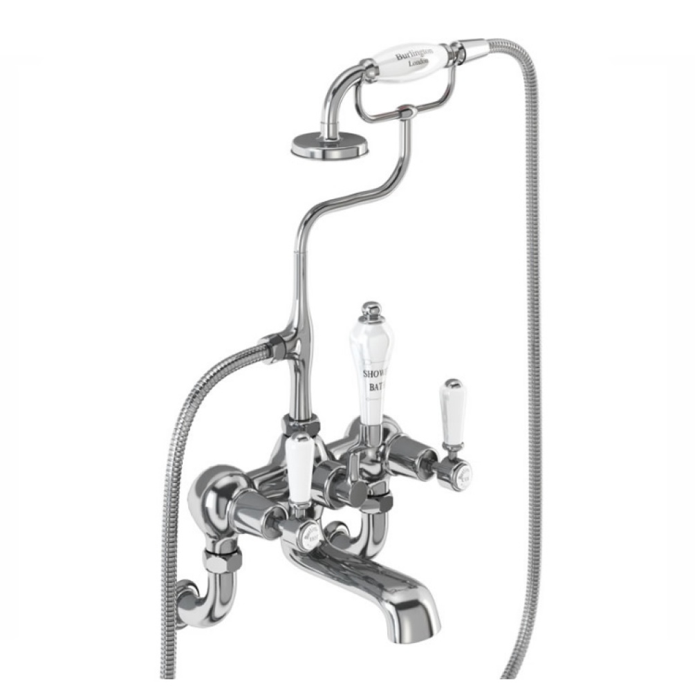 Burlington Kensington Wall Mounted Bath Shower Mixer