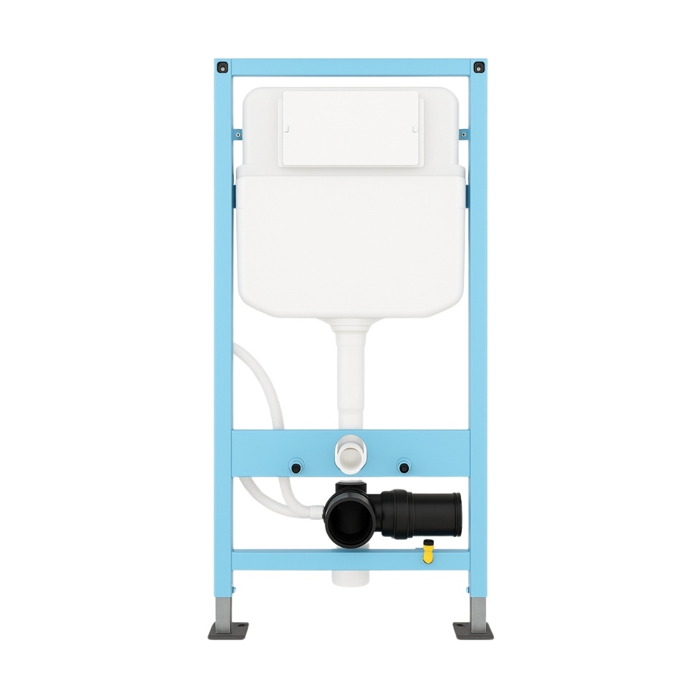 Product cut out image of the Zero 3 Wall Mounted 1180mm Smart Bidet Toilet Frame with Dual Flush Cistern