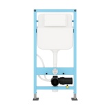Product cut out image of the Zero 3 Wall Mounted 1180mm Smart Bidet Toilet Frame with Dual Flush Cistern
