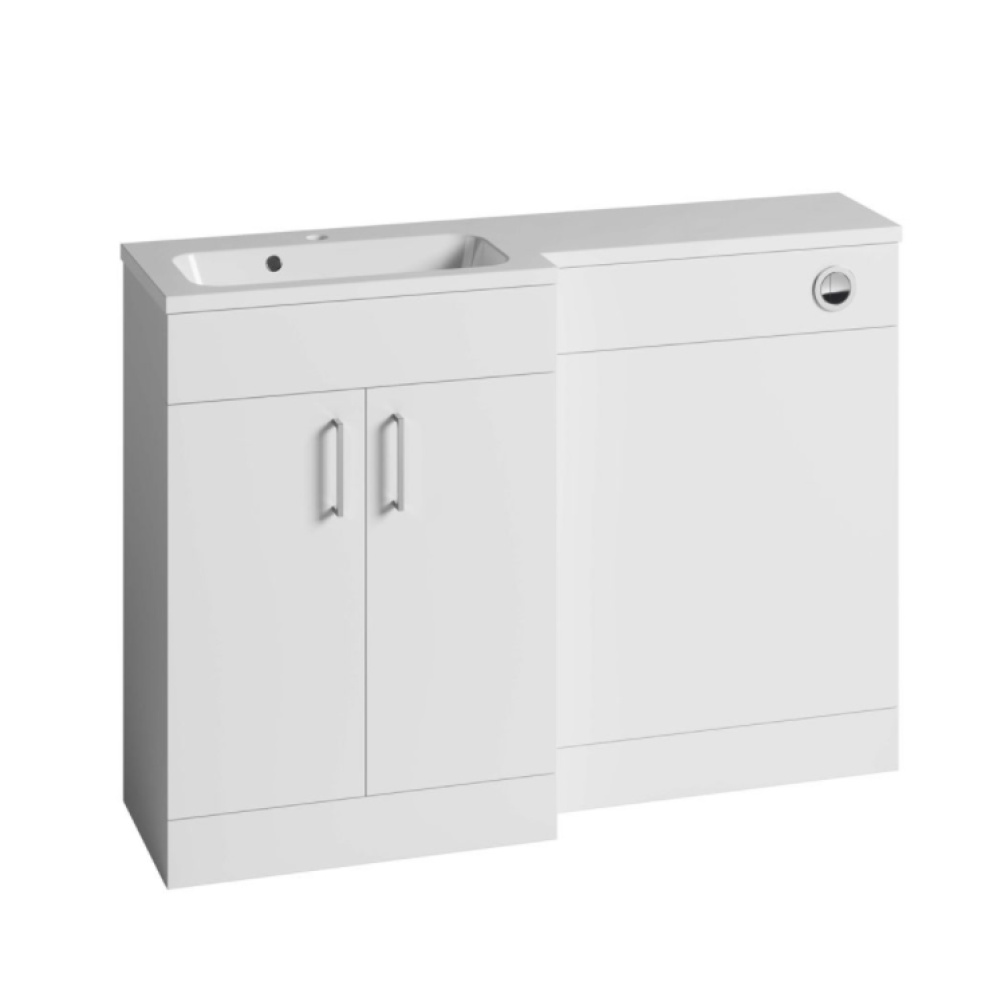 Tavistock Nexus 1200mm Gloss White Vanity Unit & Basin Combination