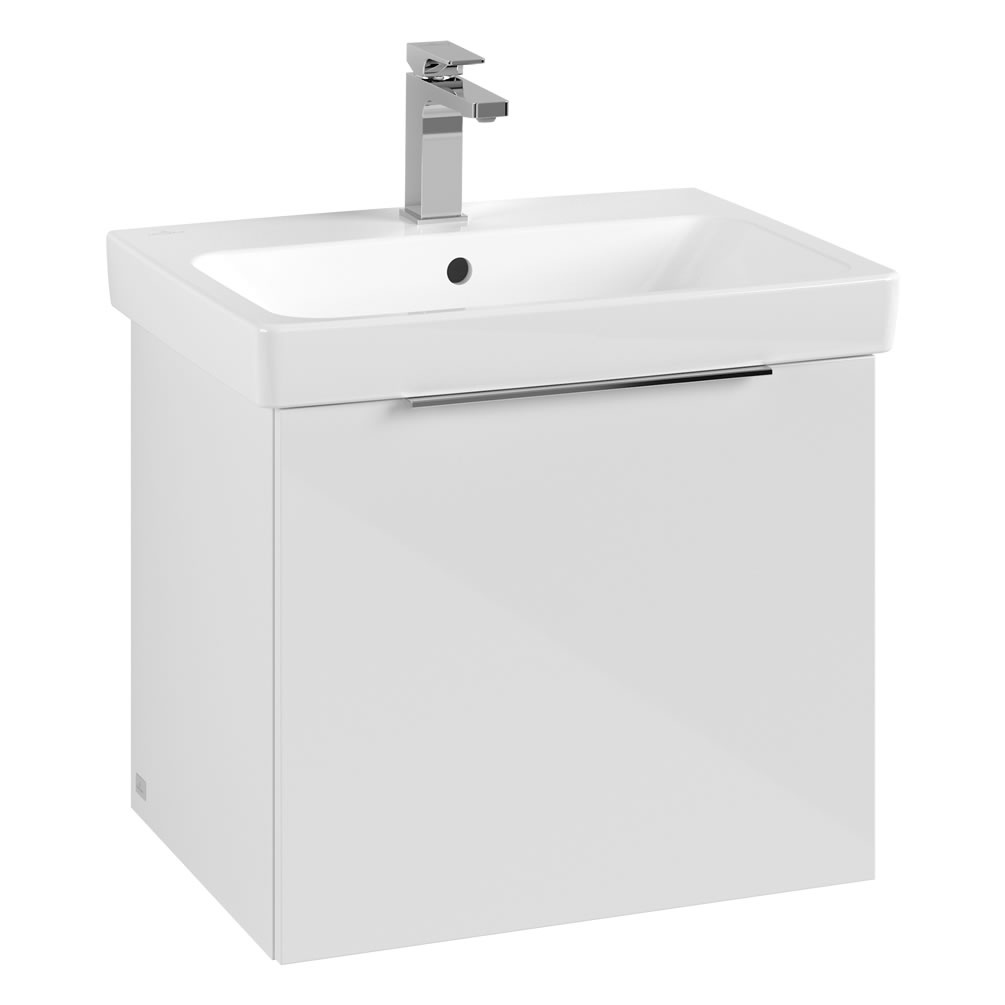 Cutout image of Villeroy & Boch Architectura White 600mm Wall-Hung Basin Vanity Unit
