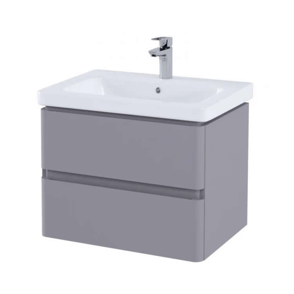 Photo Of RAK Resort Mushroom 650mm Wall Mounted Vanity Unit