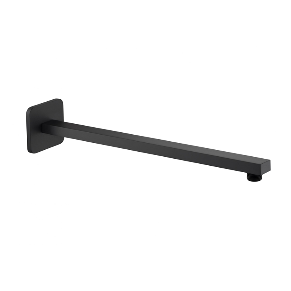 Photo of JTP Hix Matt Black 380mm Shower Arm Cutout