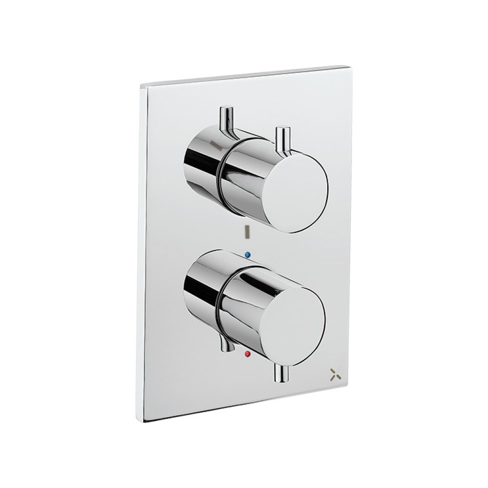 Photo of Crosswater MPRO Chrome Crossbox 2500 Valve Cutout