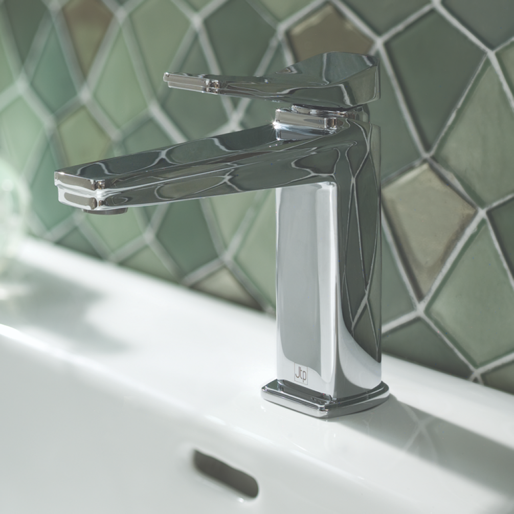 Lifestyle Photo of JTP Hix Chrome Single Lever Basin Mixer