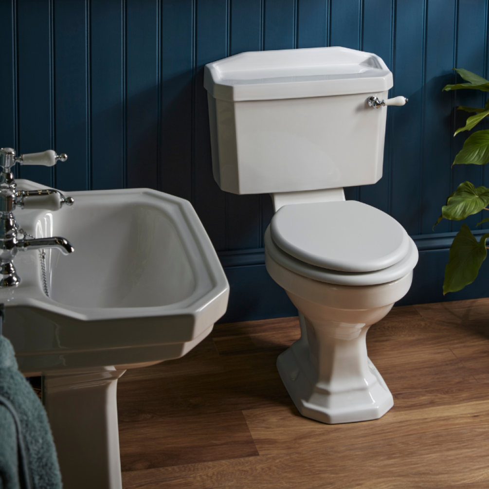 Heritage Granley Close Coupled WC & Cistern - Image 1