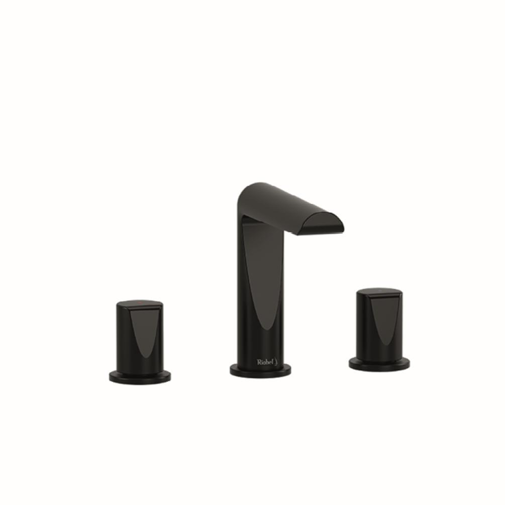 Photo of the Riobel Parabola Three Hole Basin Mixer in Black